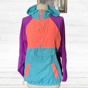 Colorblock Lightweight Half-Zip Pullover